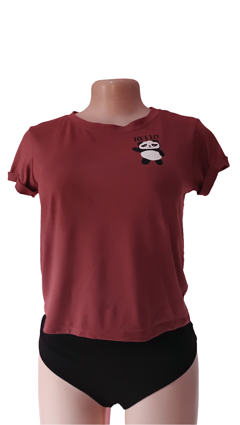 Hello/Goodbye shirt blouse