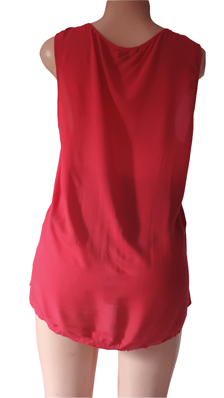 Transparent chevon blouse