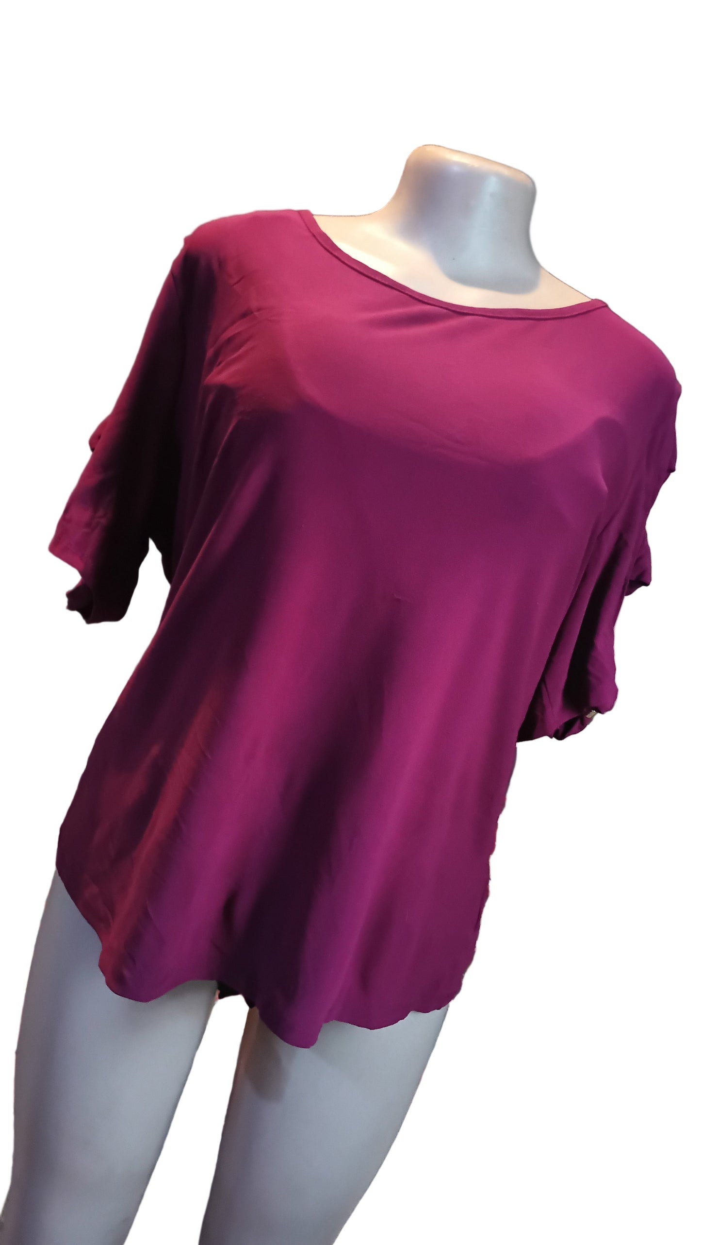 Purple elbow - Elbow view blouse