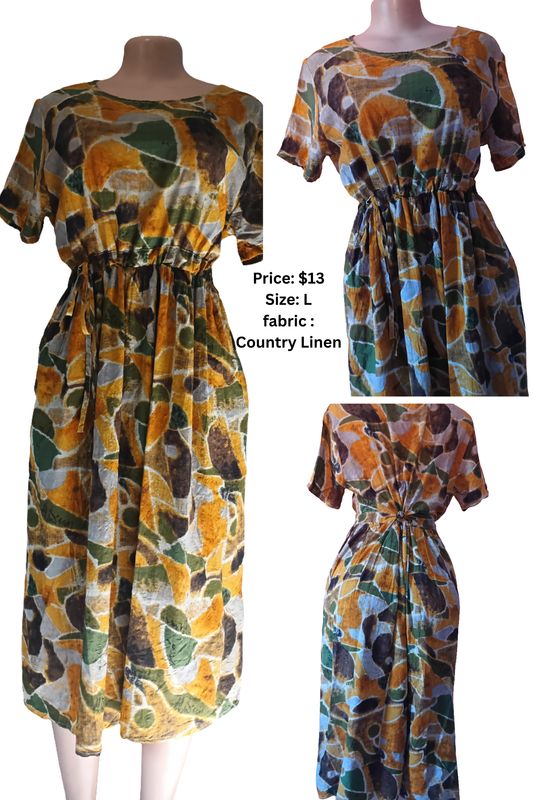 Country -Linen Dress
