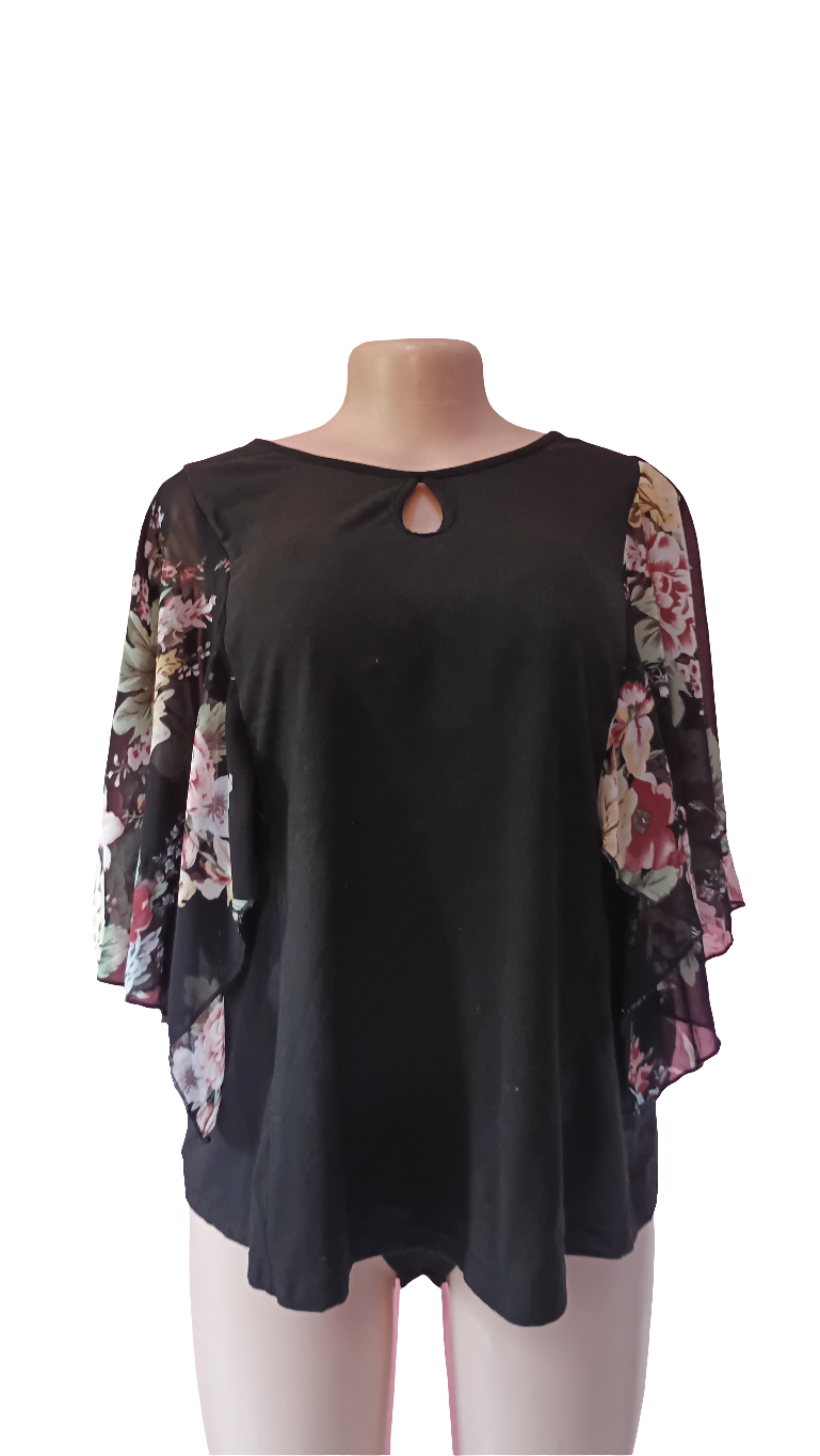 Floral -Wing Blouse