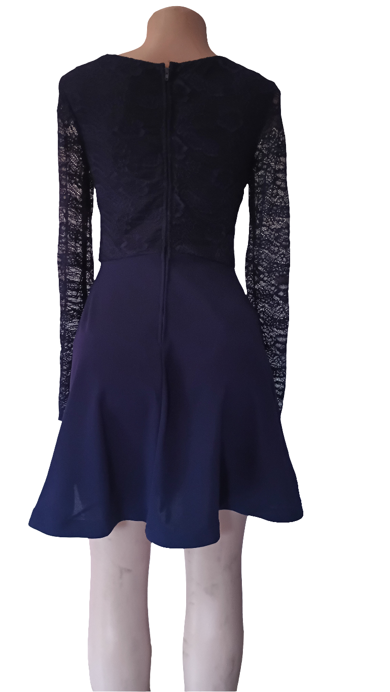 Navy blue dress