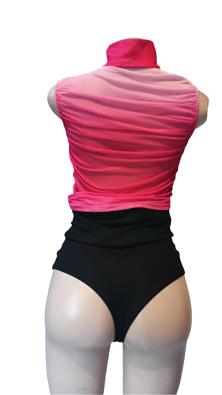 Pink 🩷 Mesh/ Net blouse