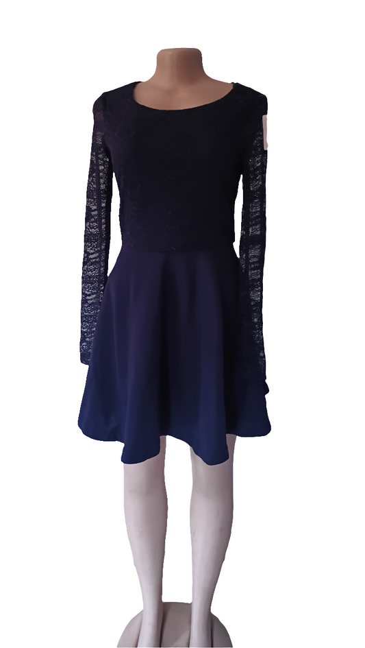 Navy blue dress