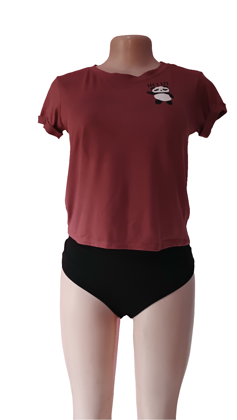 Hello/Goodbye shirt blouse