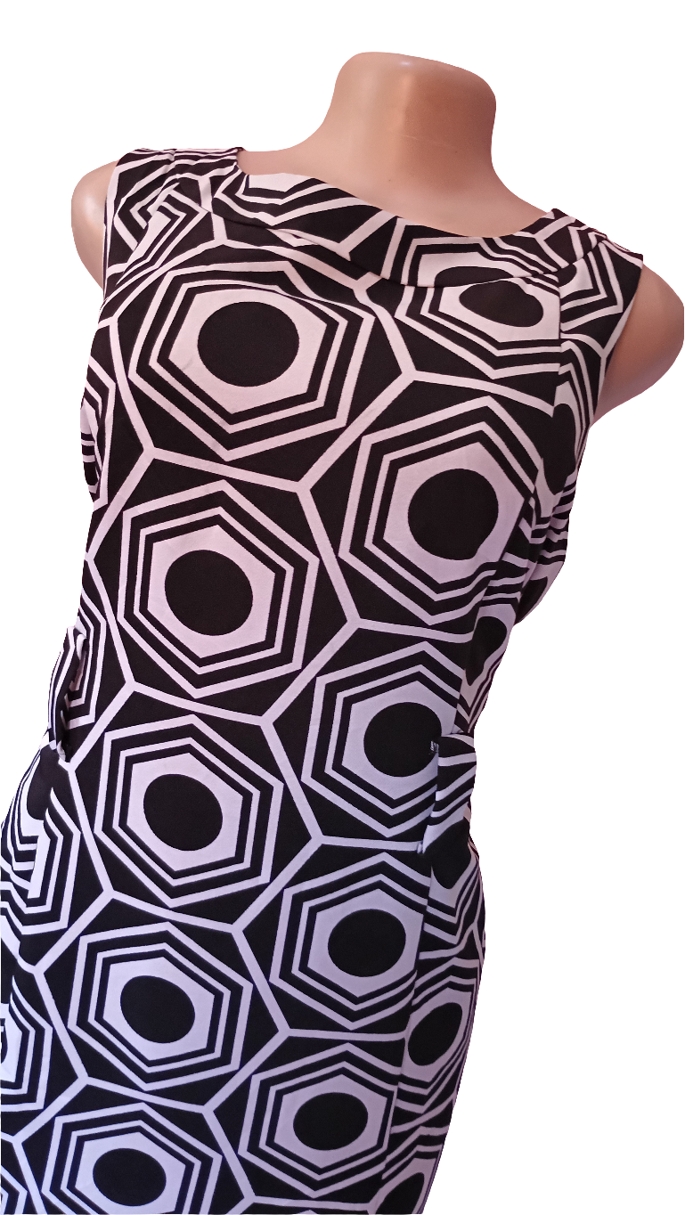 Dot patterned corporate Dress