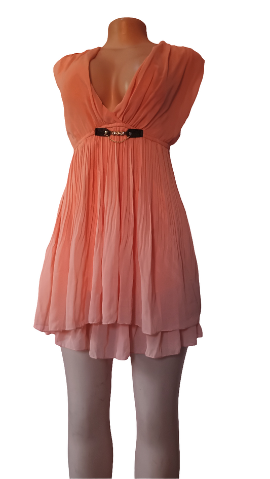 Ruffle buttom Dress