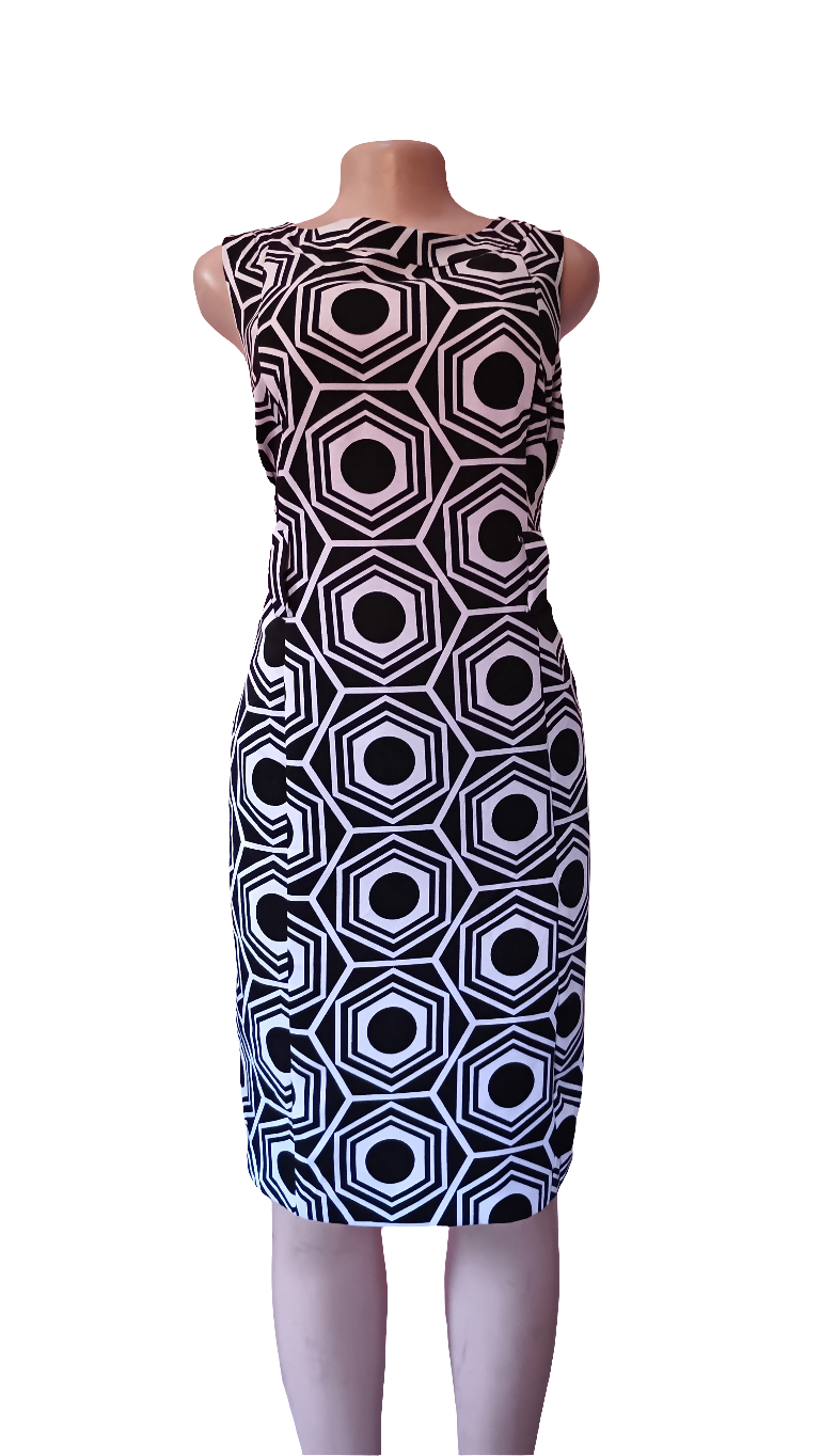 Dot patterned corporate Dress