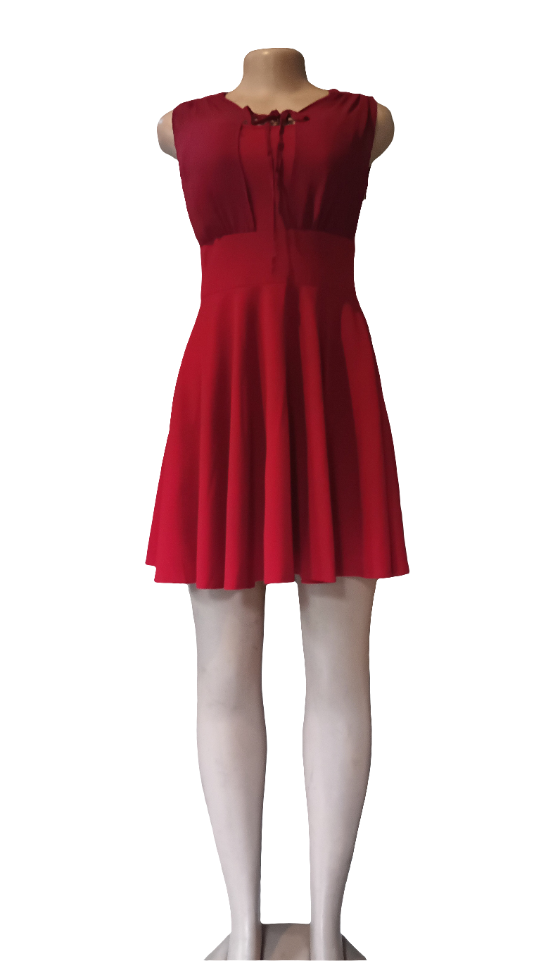Red dress