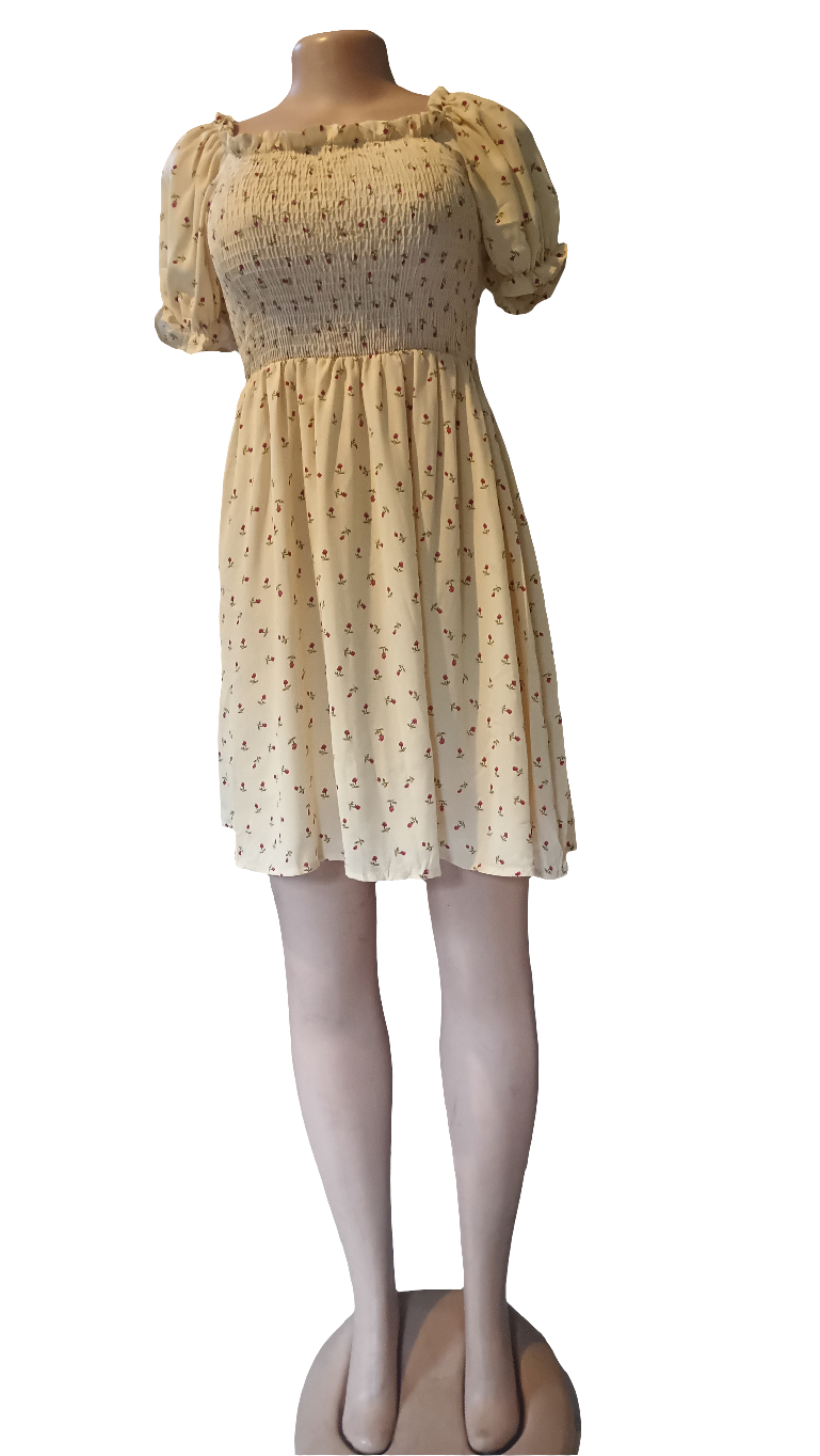 Dress- cream