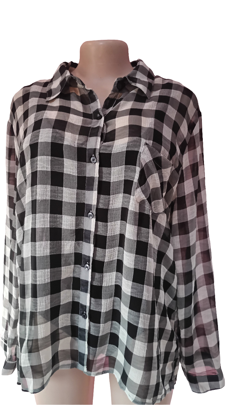 Transparent Shirt blouse