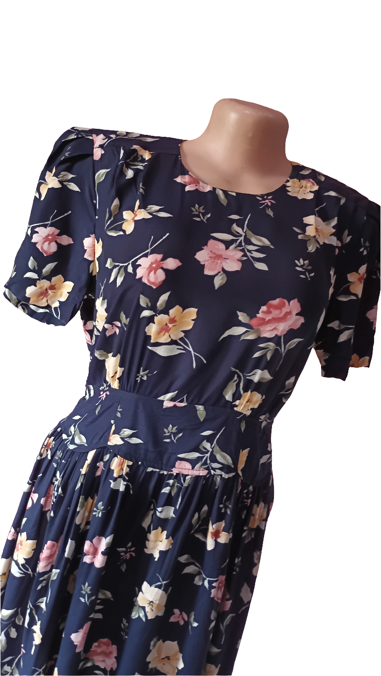 Floral patterned Long Dress