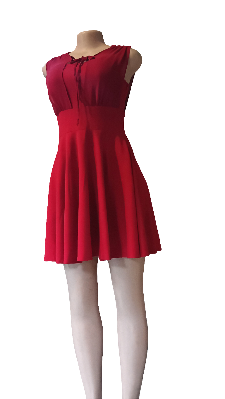 Red dress