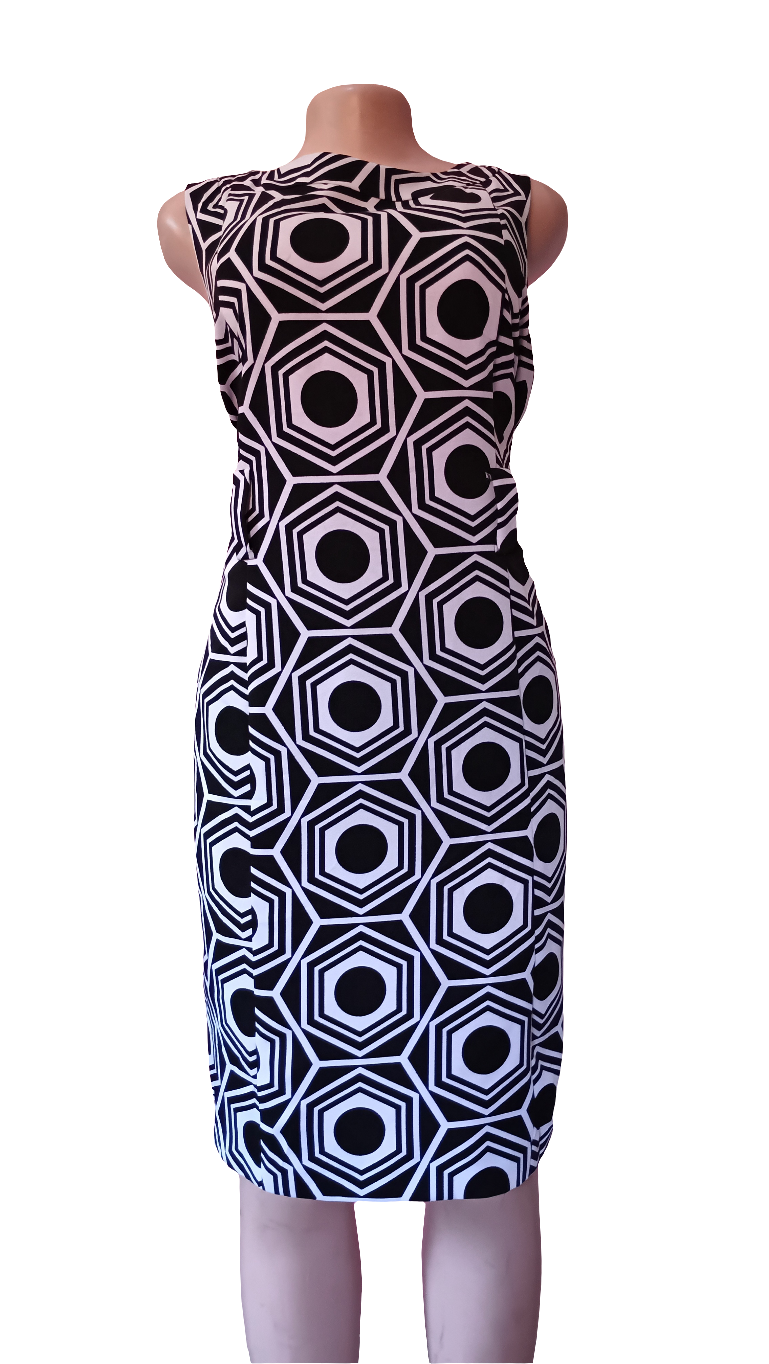 Dot patterned corporate Dress