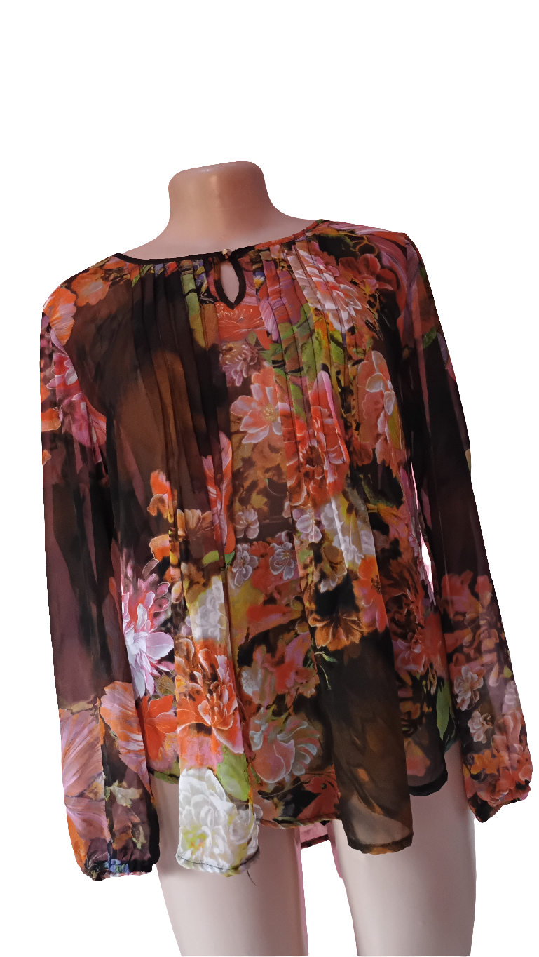 Colorful chevon blouse