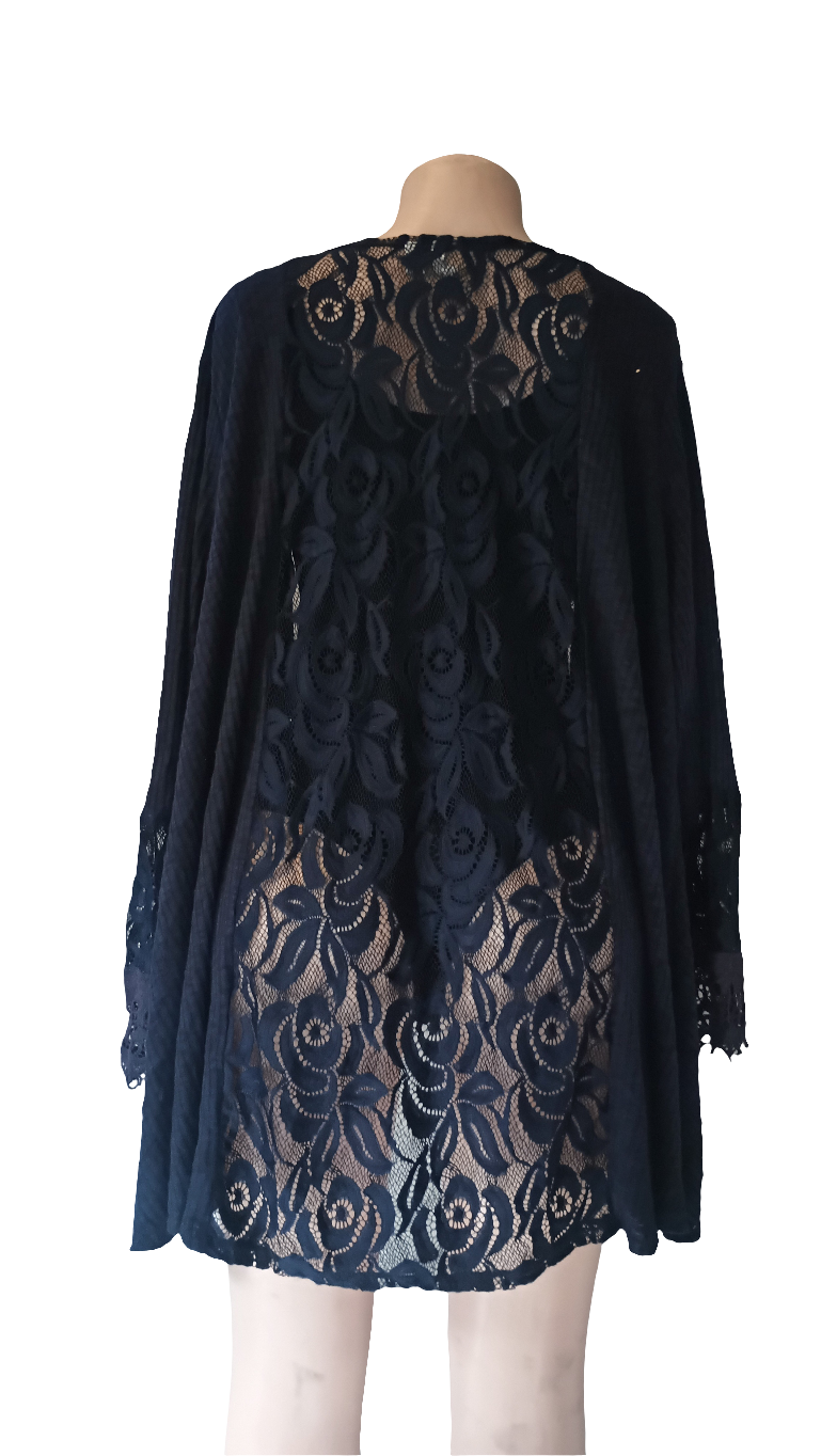 Throw- on swag jacket