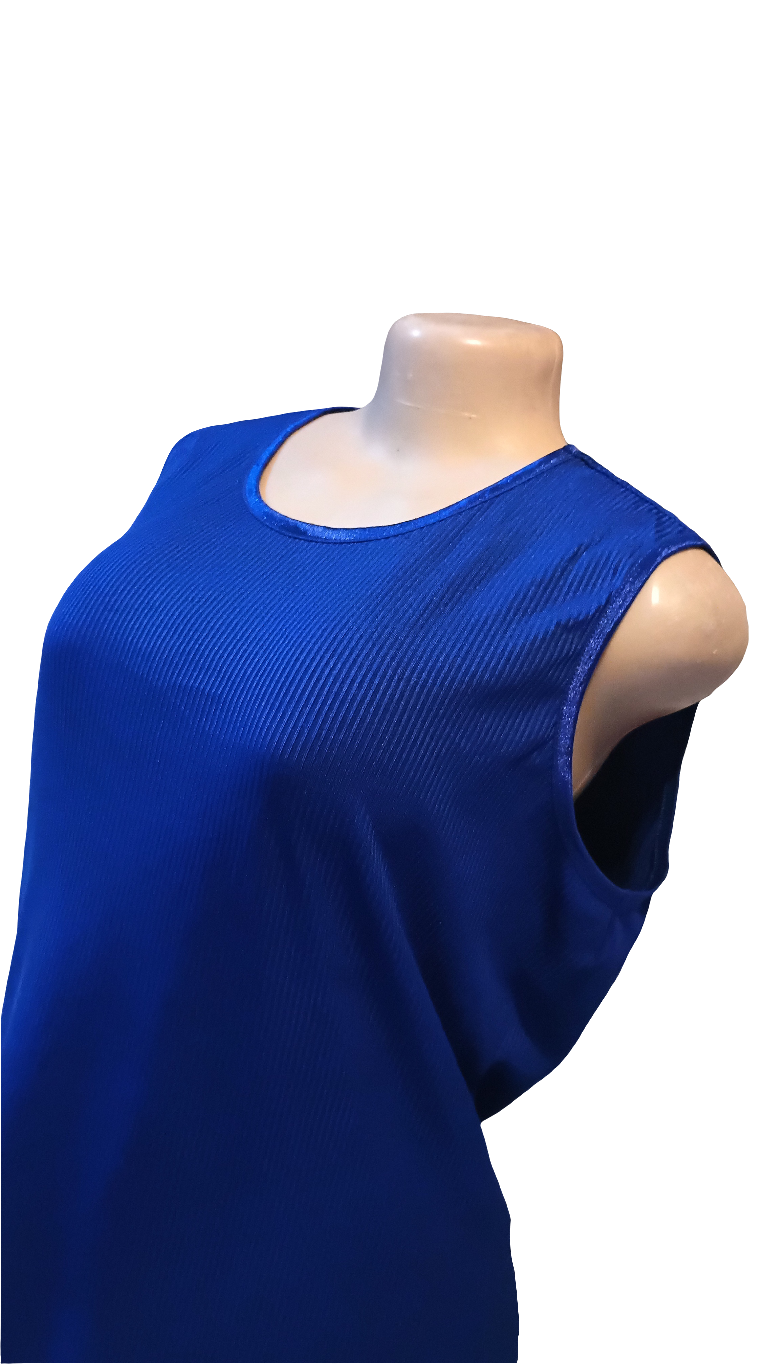 Muscle arm blouse 🔵