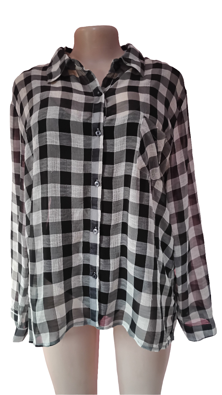 Transparent Shirt blouse