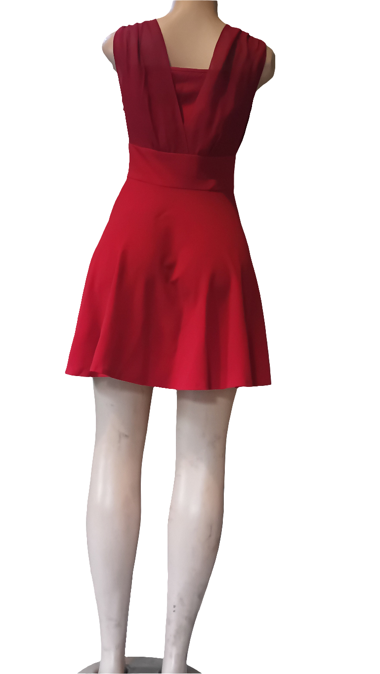 Red dress
