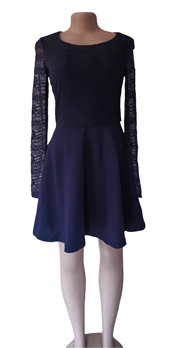 Navy blue dress